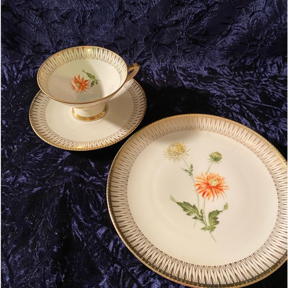 Winterling Bavaria Trio Tea Cup Saucer Dessert Plate - Picture 6 of 10